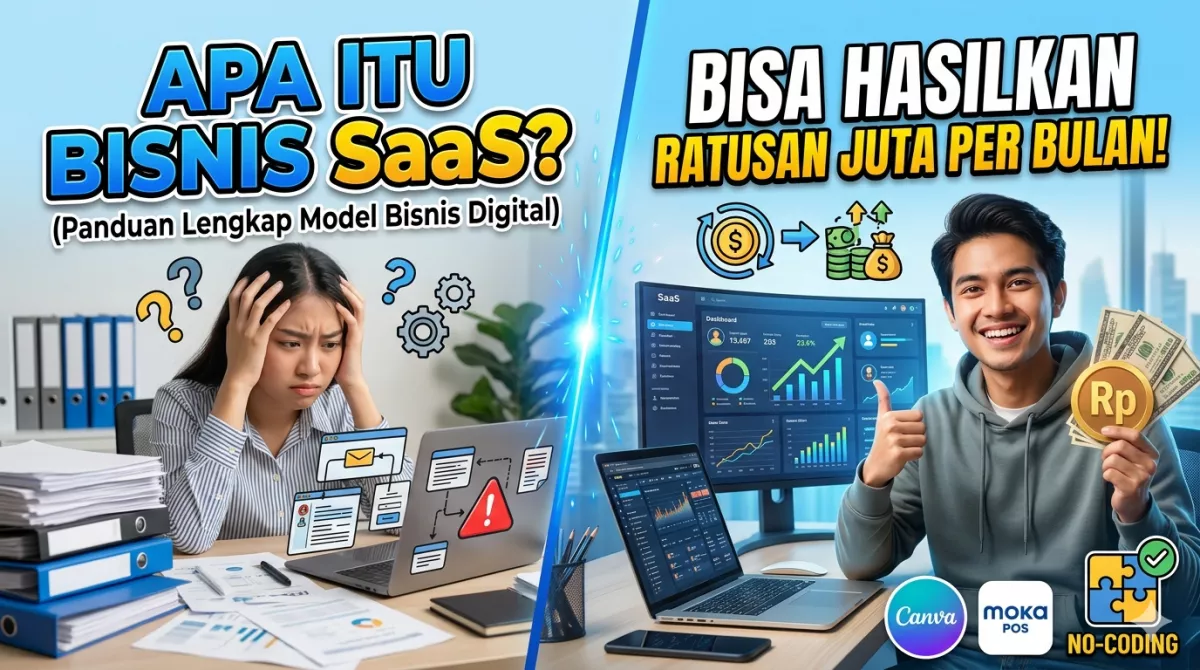 Apa Itu Bisnis SaaS? Panduan Lengkap Model Bisnis Digital yang Bisa Menghasilkan Ratusan Juta per Bulan