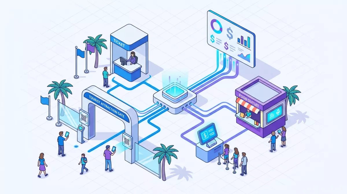 SpotHub: Ticketing, Booking, POS and Finance for Tourism Destination Operators