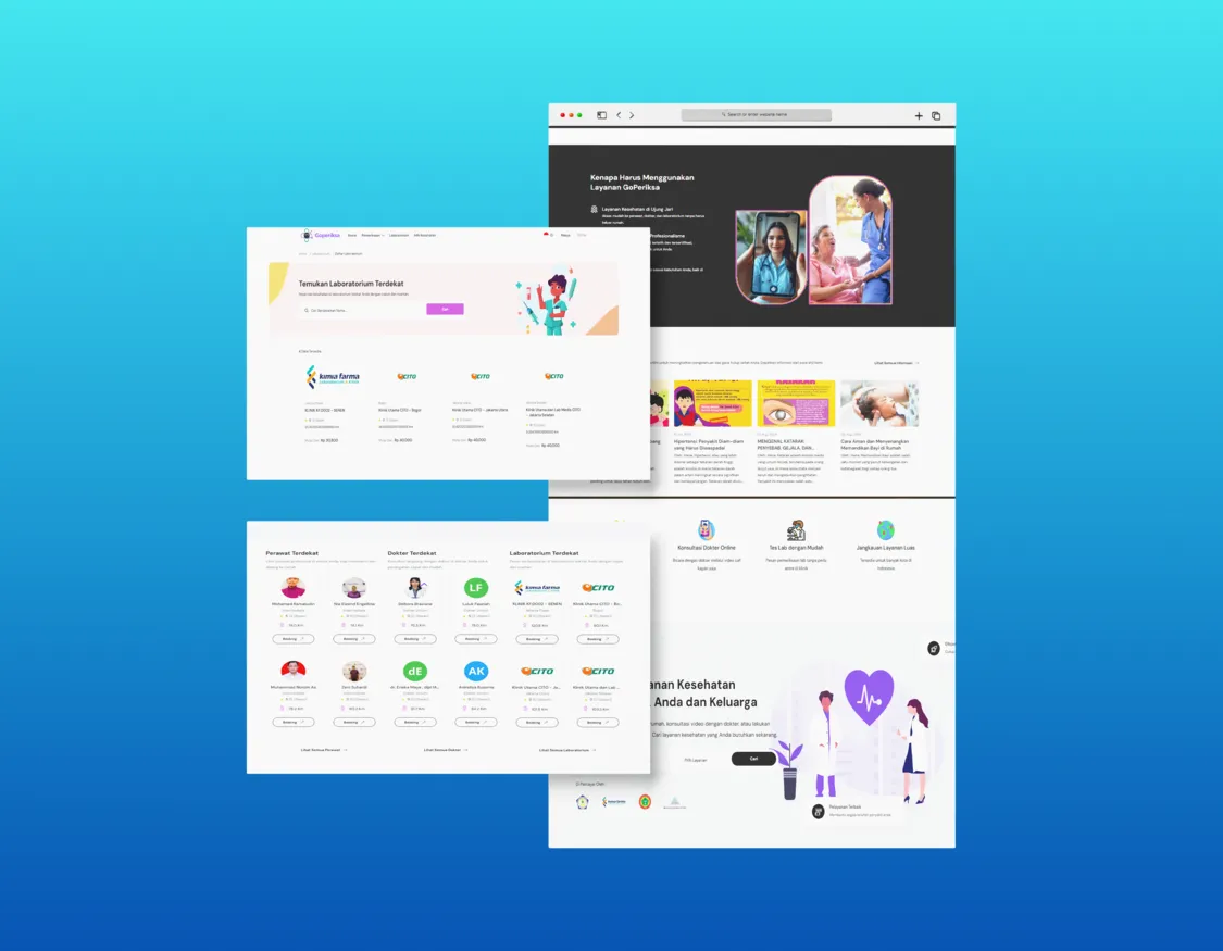 GoPeriksa — On-Demand Healthcare Service Platform