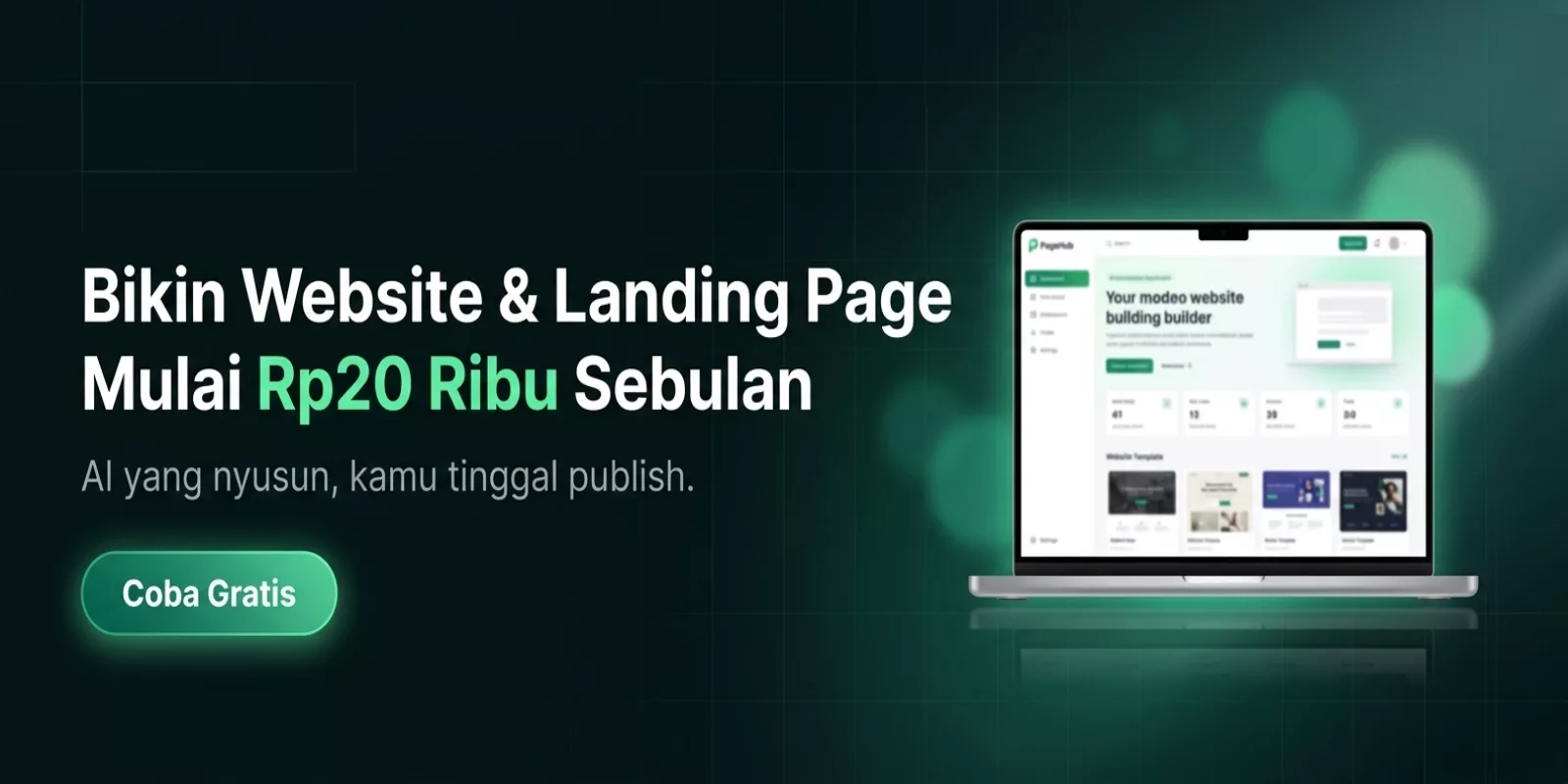 PageHub — AI-Powered Website & Landing Page Builder
